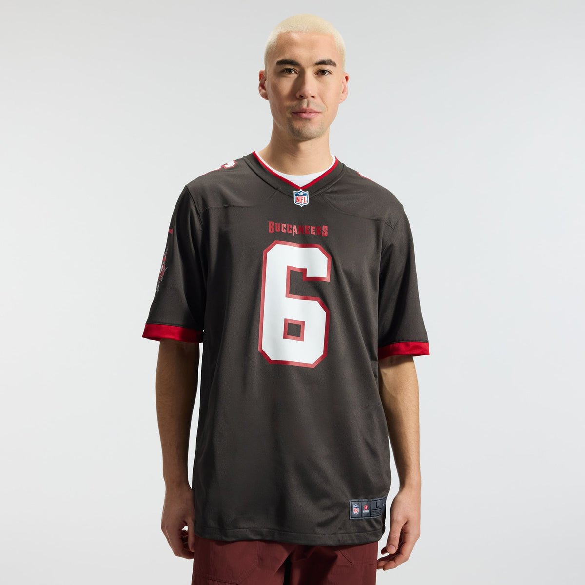 Men's Tampa Bay Buccaneers Baker Mayfield Nike White Away Game Jersey
