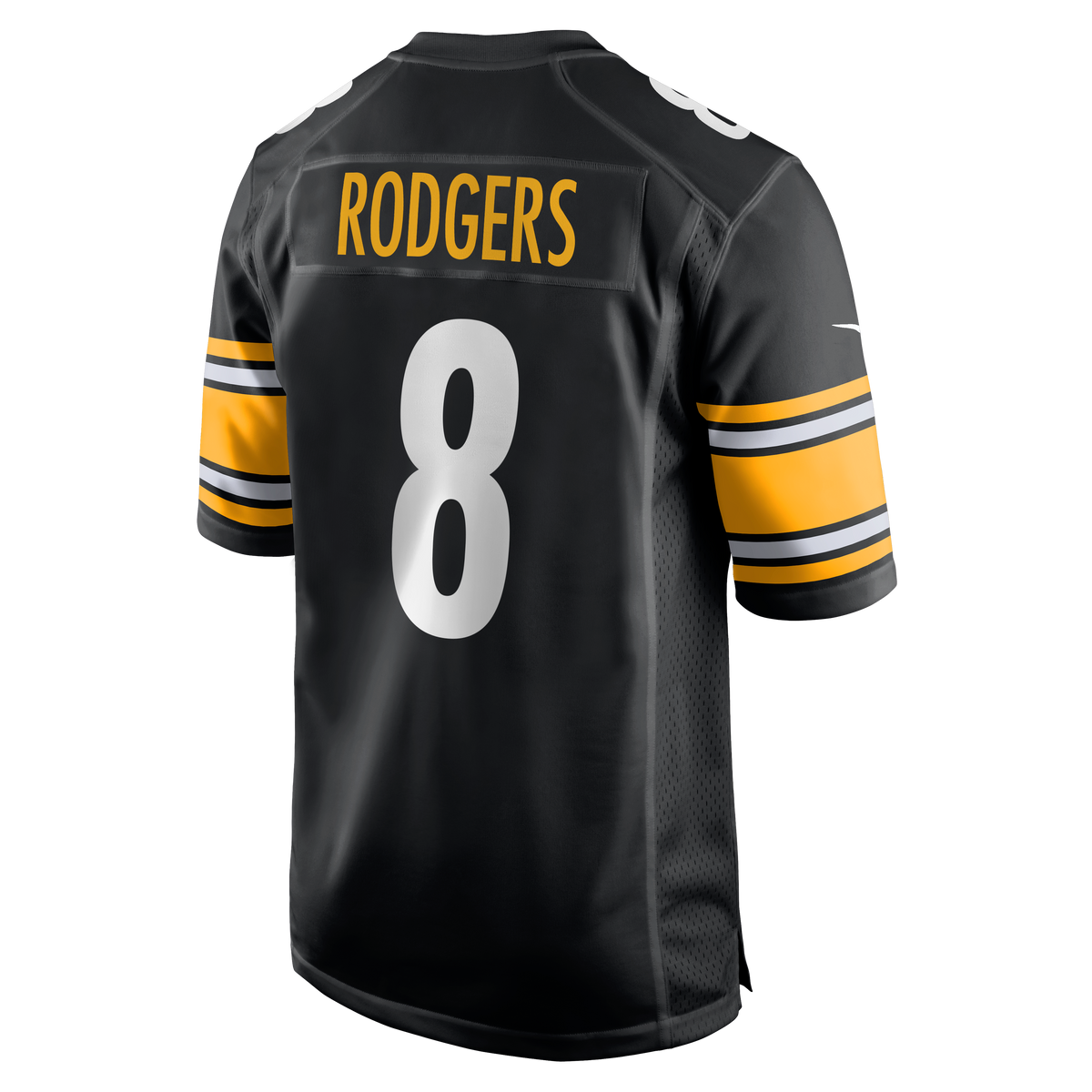Men's Pittsburgh Steelers Aaron Rodgers Nike Gold Alternate 1933 Throwback Game Jersey