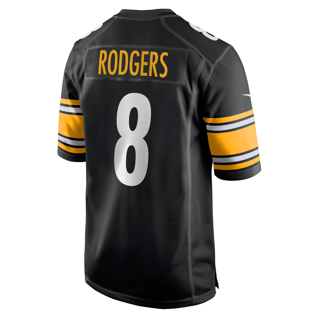 Men's Pittsburgh Steelers Aaron Rodgers Nike White Game Jersey
