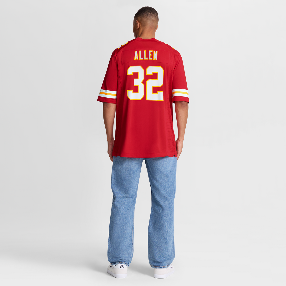 Men's Kansas City Chiefs Marcus Allen Nike White Retired Player Game Jersey