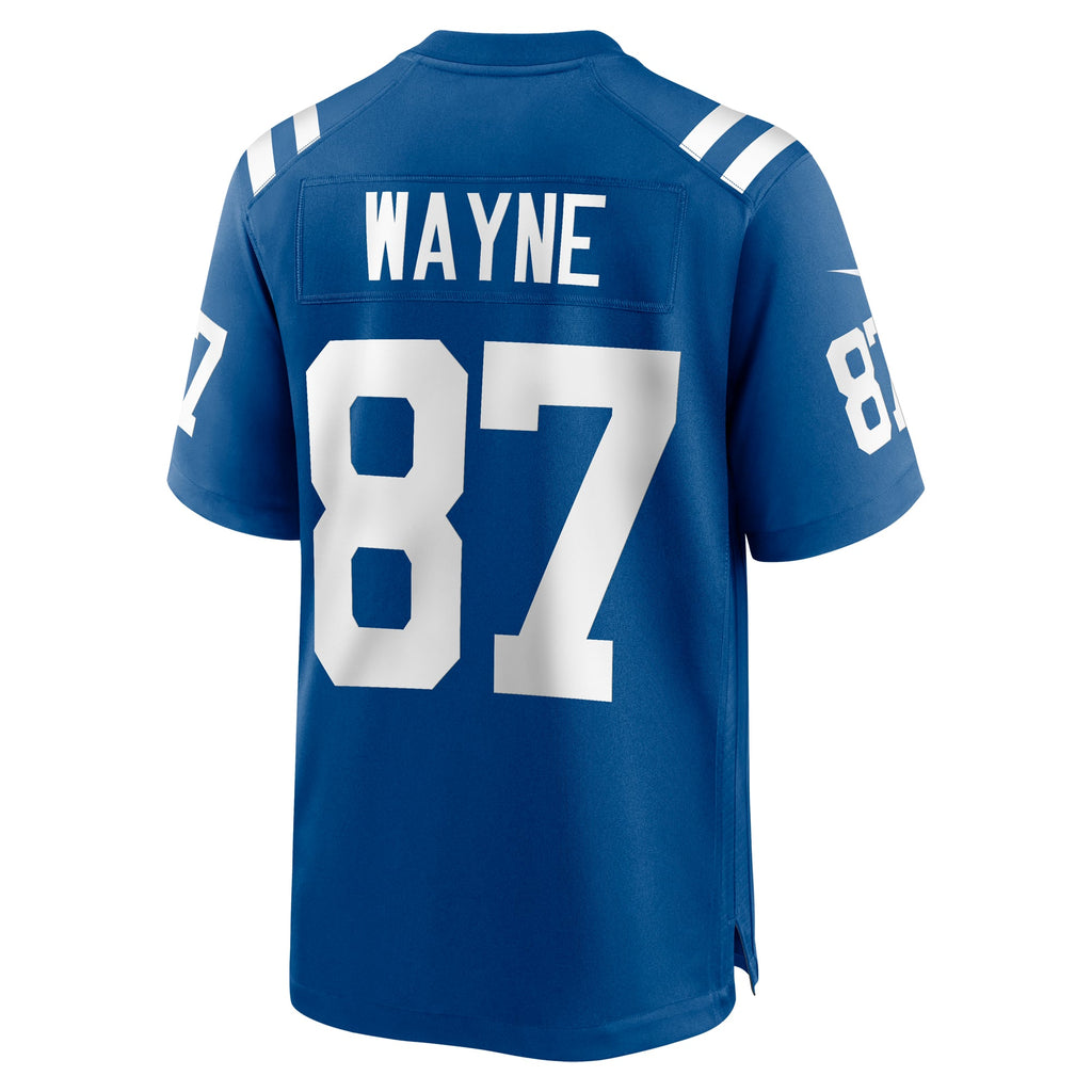 Men's Indianapolis Colts Reggie Wayne Nike Blue Retired Player Alternate Game Jersey
