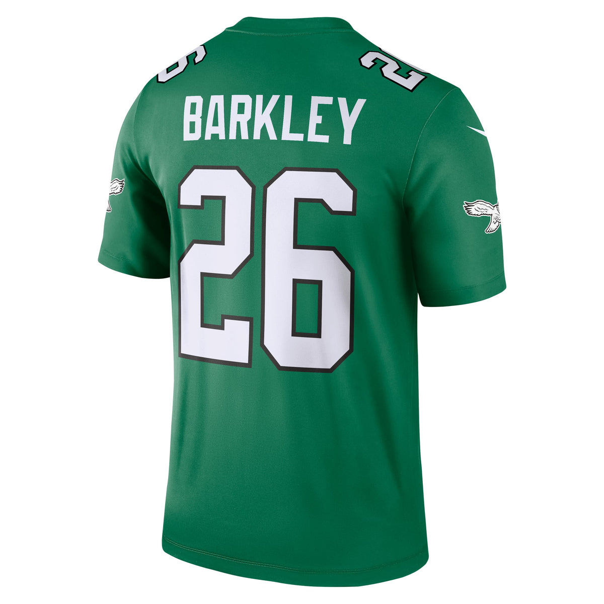 Men's Philadelphia Eagles Saquon Barkley Nike Kelly Green Legend Player Performance Top