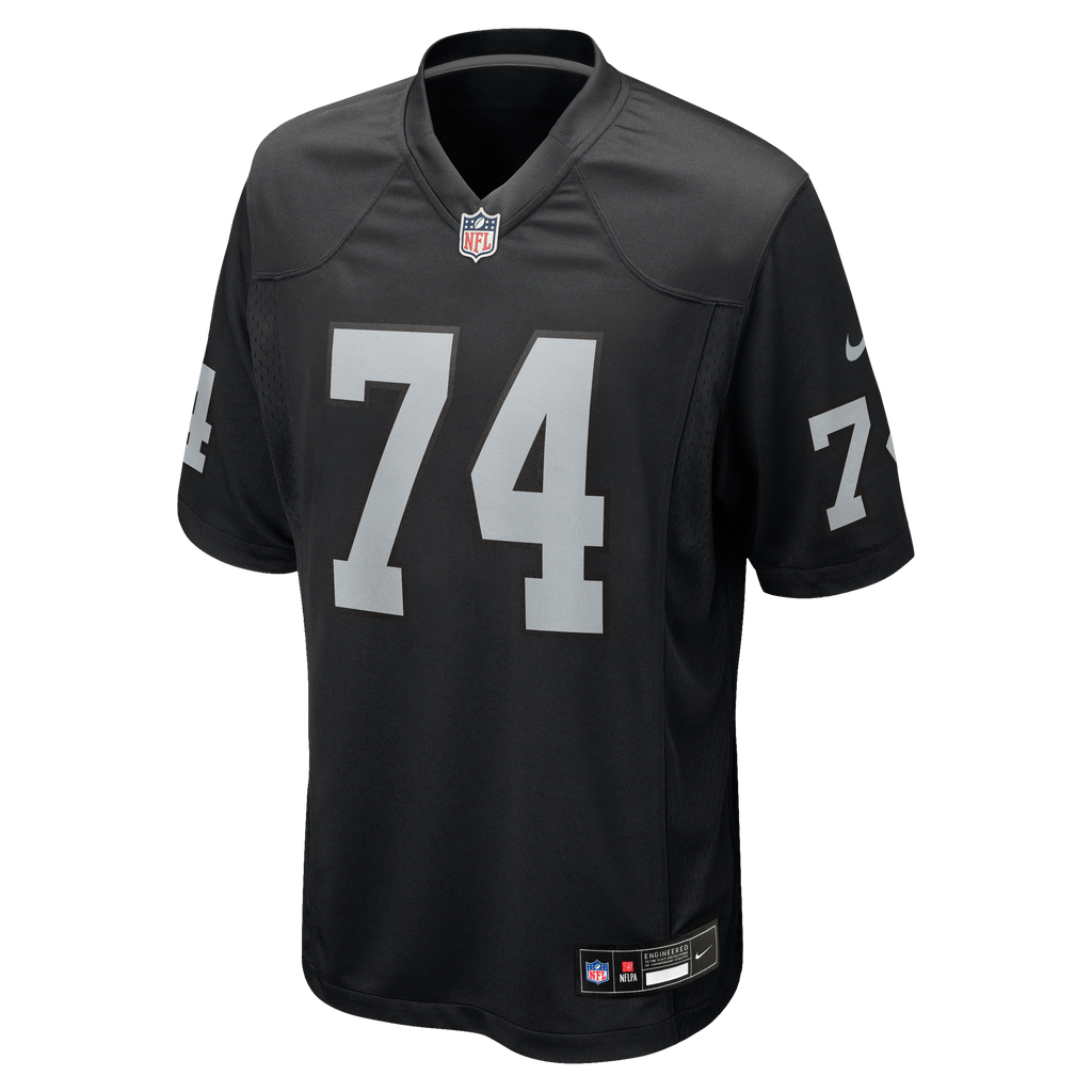 Men's Las Vegas Raiders Kolton Miller Nike Black Game Jersey
