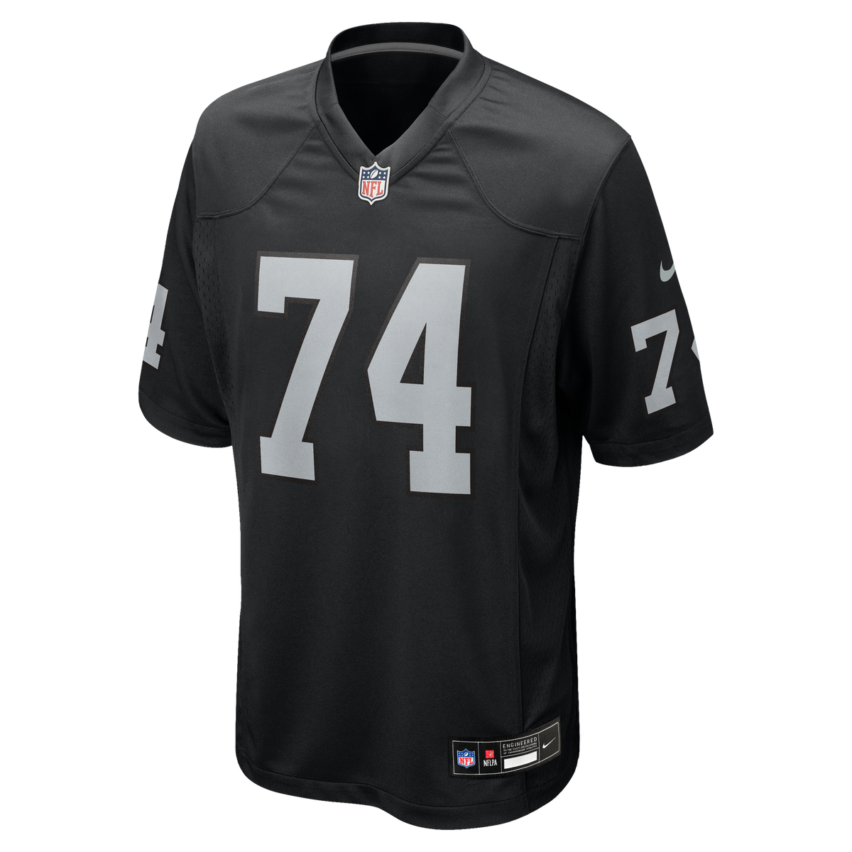 Men's Las Vegas Raiders Kolton Miller Nike Black Game Jersey
