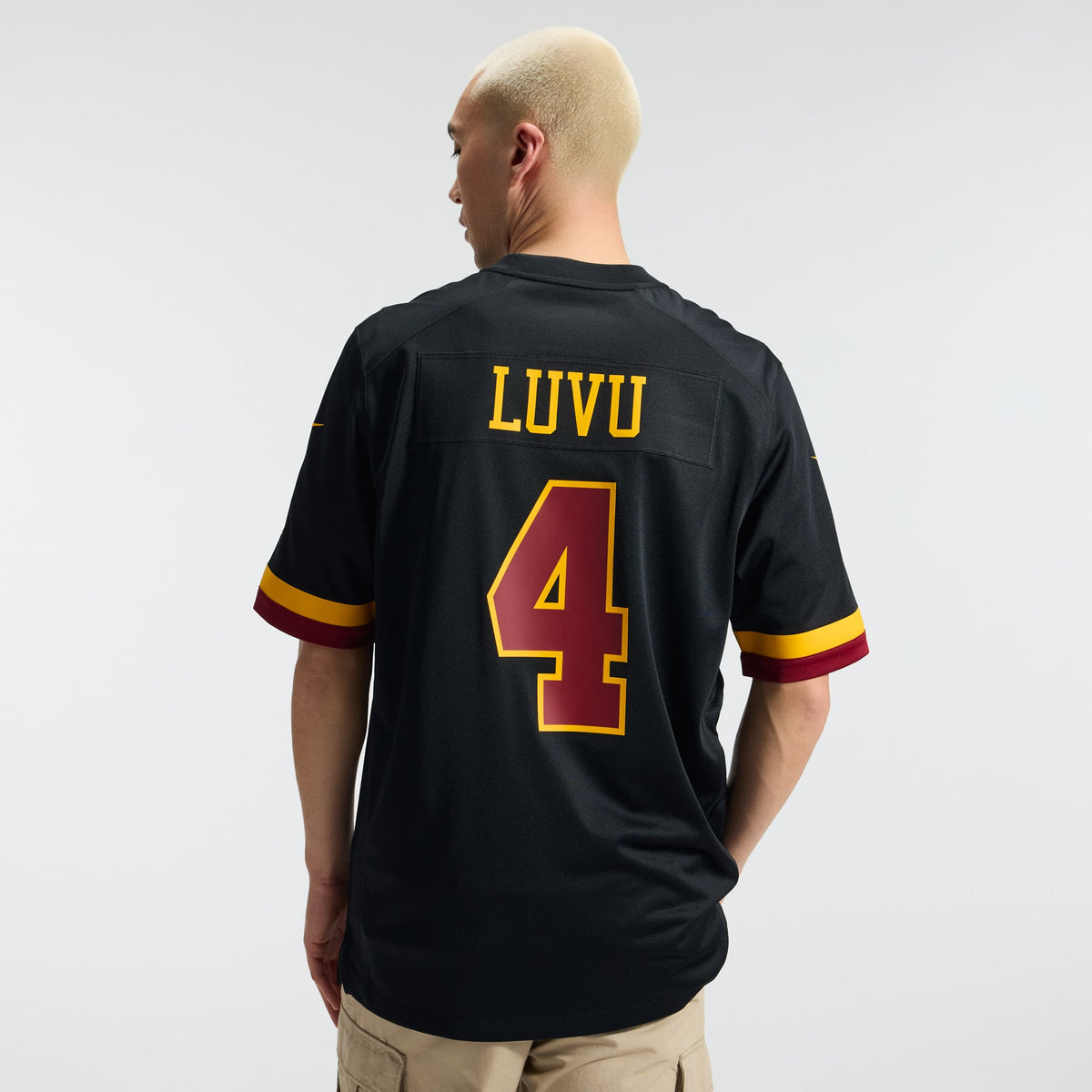 Men's Washington Commanders Frankie Luvu Nike Black Hail Raiser Alternate Game Jersey