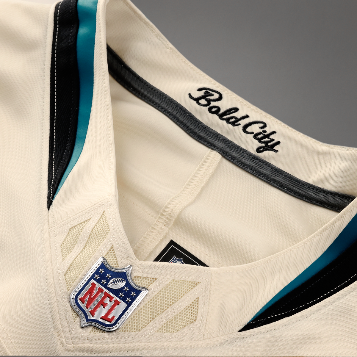 Men's Jacksonville Jaguars Jakobi Meyers Nike Natural 2026 Rivalries Collection Stitched Limited Jersey