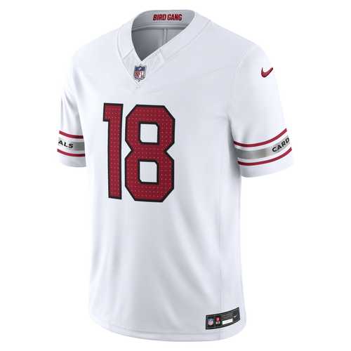 Men's Arizona Cardinals Marvin Harrison Jr. Nike White Vapor F.U.S.E. Stitched Limited Jersey