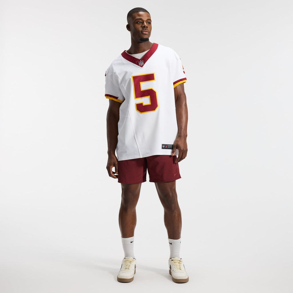 Men's Washington Commanders Jayden Daniels Nike White Alternate 2 Super Bowl Era Vapor F.U.S.E. Elite Jersey