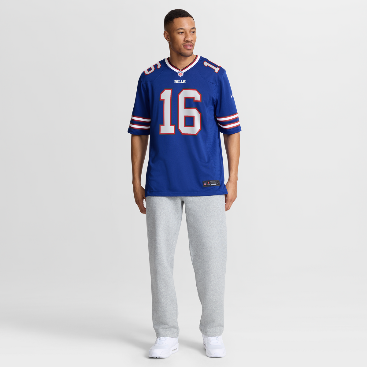 Men's Buffalo Bills Xavier Johnson Nike  Royal Game Jersey