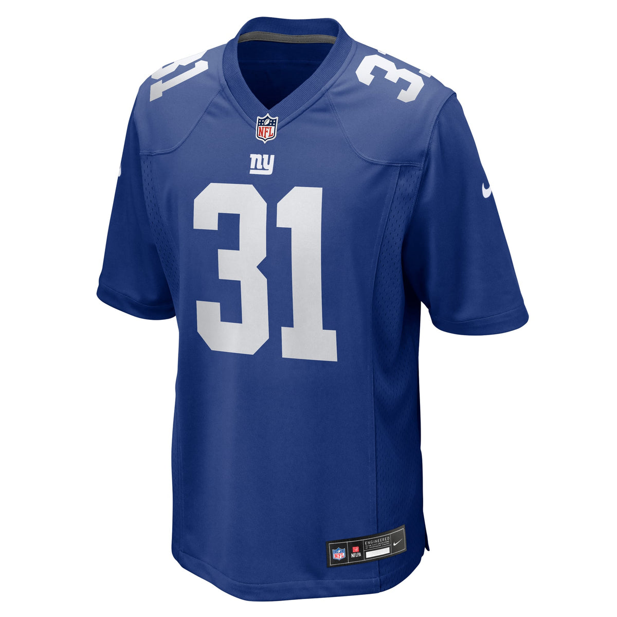 Men's New York Giants Nic Jones Nike  Royal Team Game Jersey