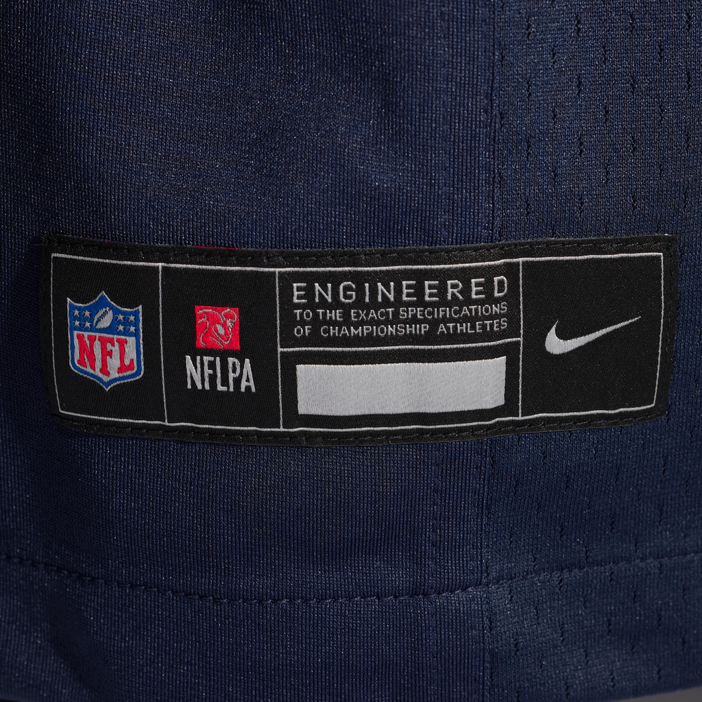 Men's Chicago Bears Garrett Bradbury Nike Navy Team Game Jersey