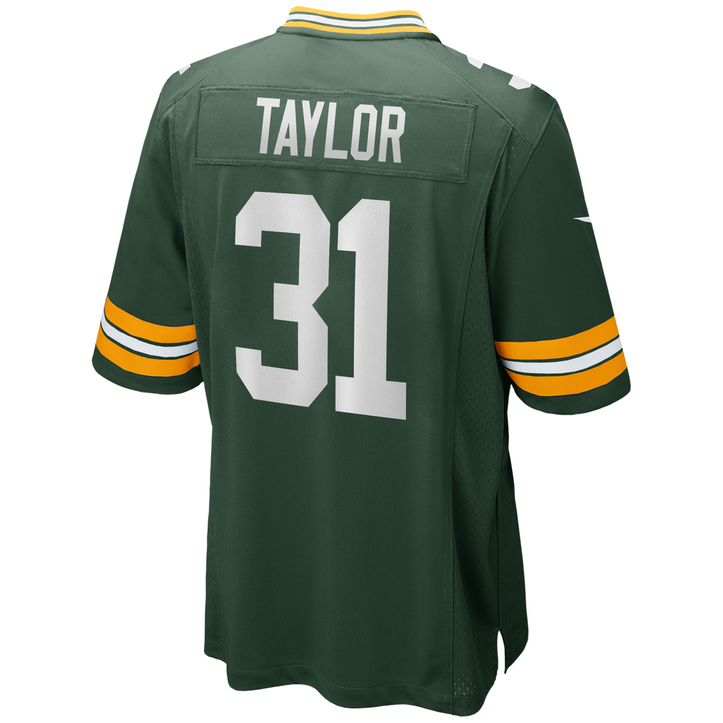 Men's Green Bay Packers Jim Taylor Nike Green Game Retired Player Jersey