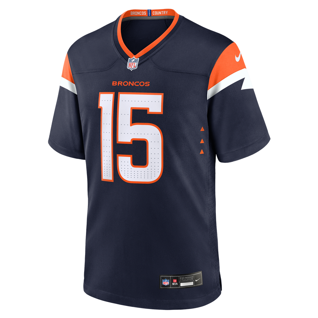 Men's Denver Broncos Nik Bonitto Nike  Navy Alternate Game Jersey