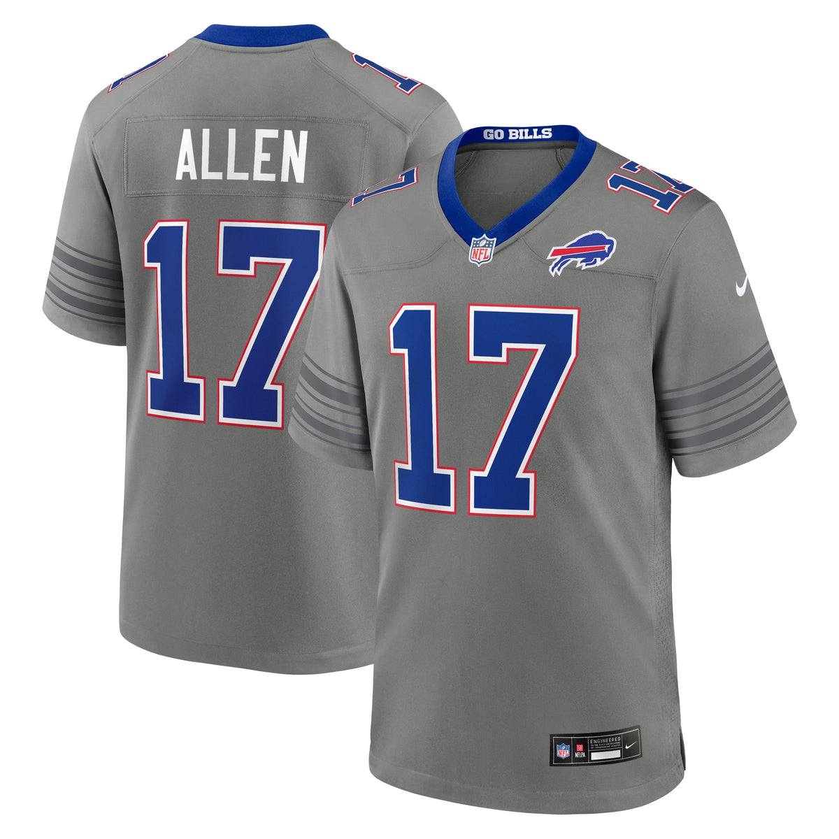 Men's Buffalo Bills Josh Allen Nike Royal Team Game Player Jersey