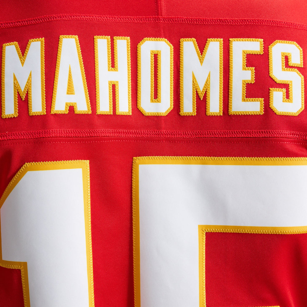 Men's Kansas City Chiefs Patrick Mahomes Nike White Vapor F.U.S.E. Stitched Limited Jersey
