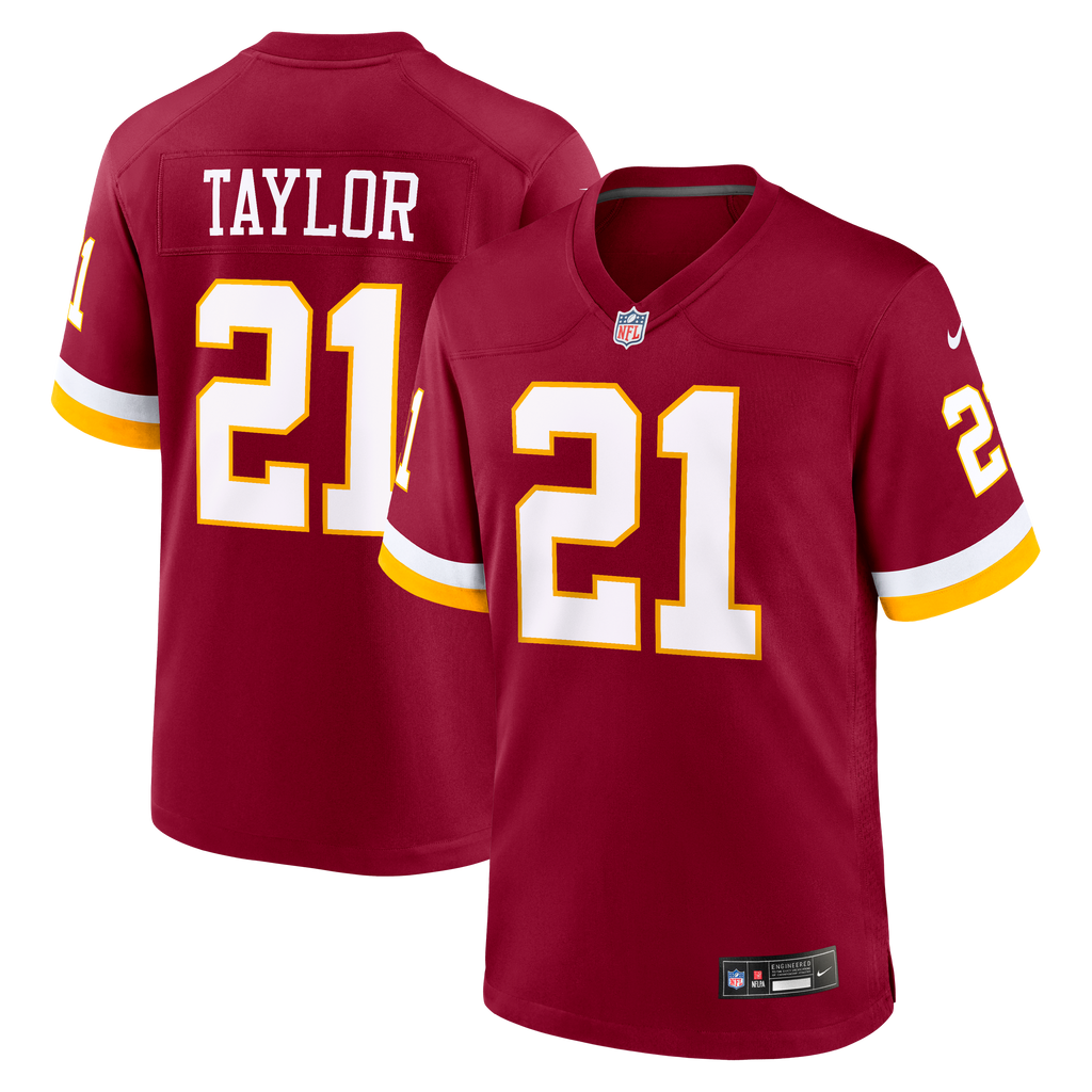 Men's Washington Commanders Sean Taylor Nike Burgundy Retired Player Game Jersey
