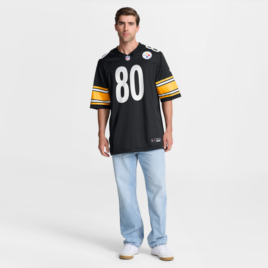 Men's Pittsburgh Steelers Darnell Washington Nike  Black  Game Jersey