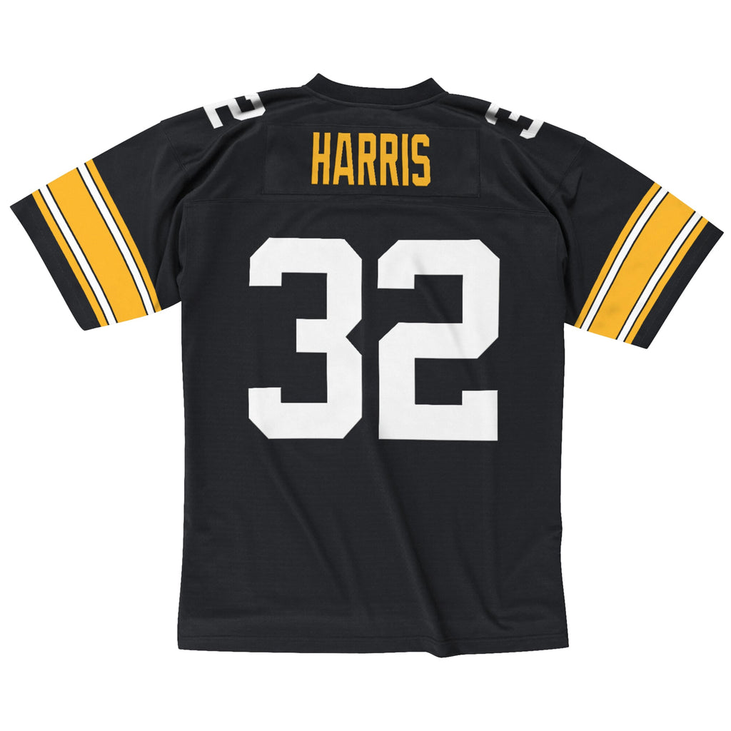 Men's Pittsburgh Steelers Franco Harris Mitchell & Ness White Legacy Replica Jersey