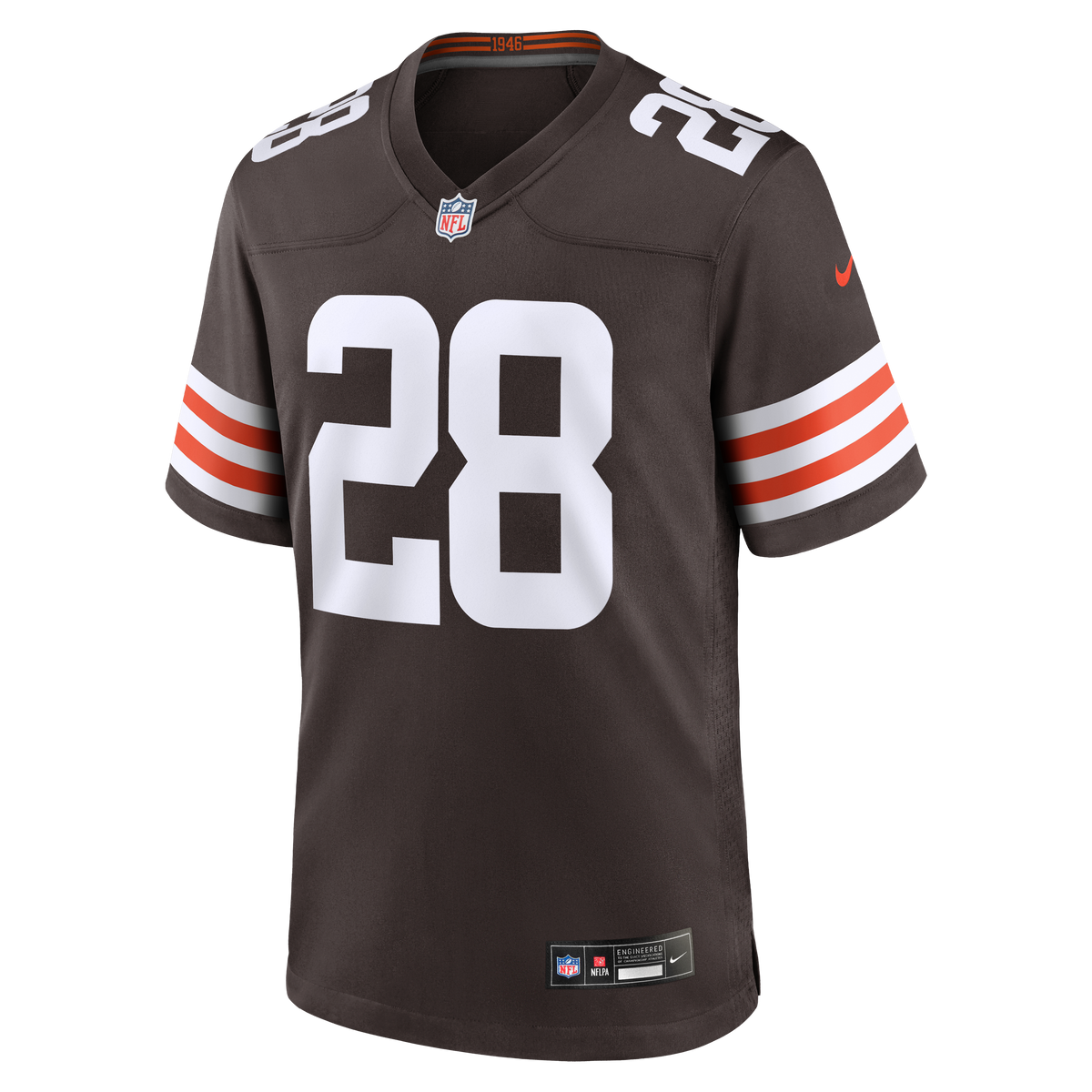 Men's Cleveland Browns Jeremiah Owusu-Koramoah Nike Brown Game Player Jersey