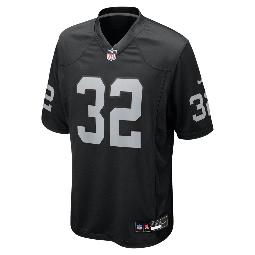 Men's Las Vegas Raiders Marcus Allen Nike Black Game Retired Player Jersey