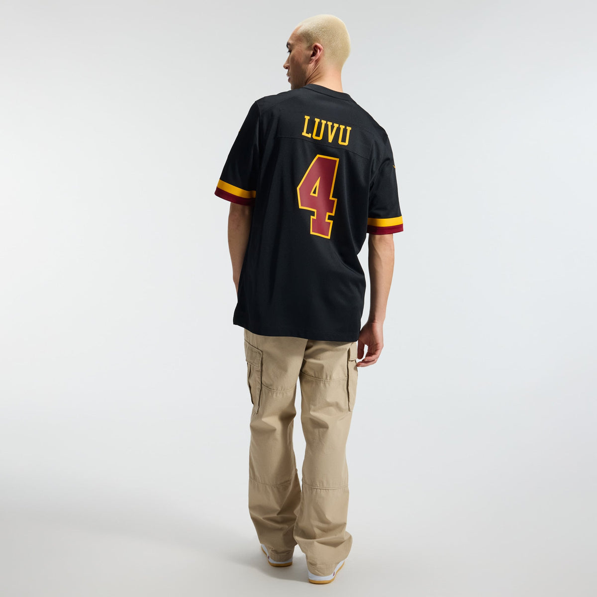 Men's Washington Commanders Frankie Luvu Nike Black Hail Raiser Alternate Game Jersey