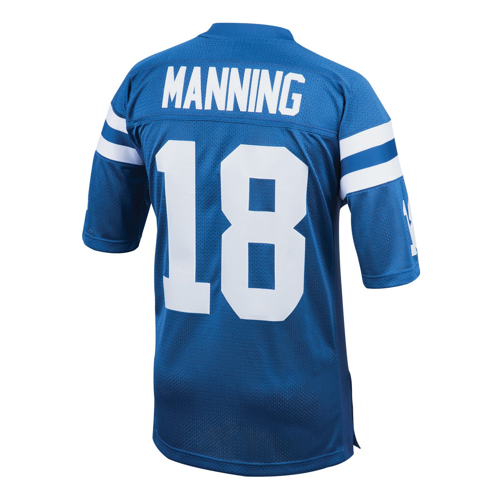 Men's Indianapolis Colts 1998 Peyton Manning Mitchell & Ness Royal Authentic Throwback Retired Player Jersey