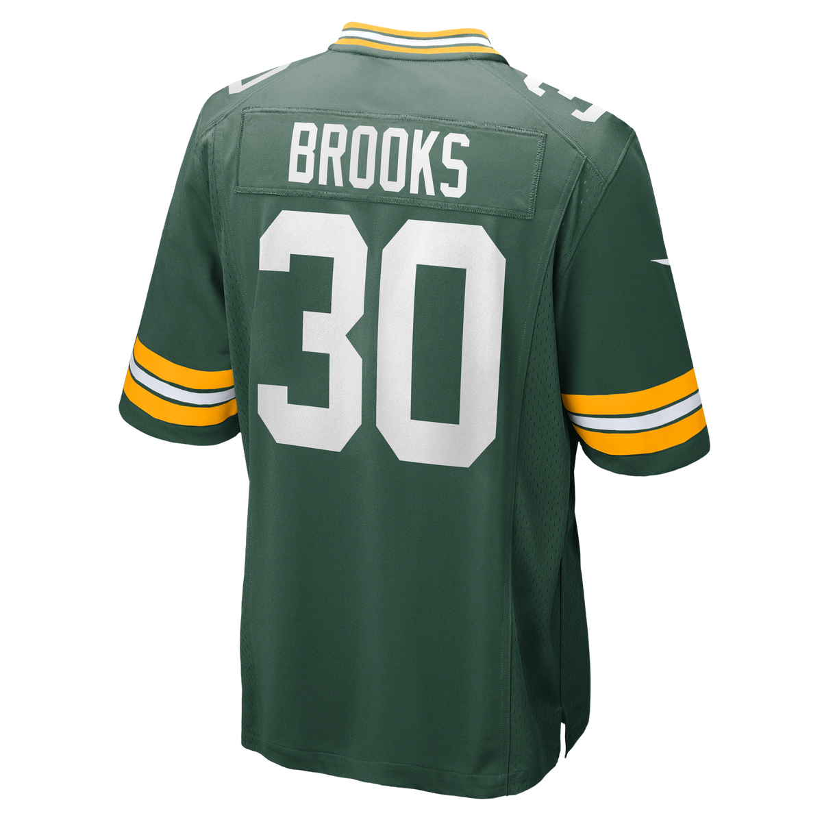 Men's Green Bay Packers Chris Brooks Nike  Green Team Game Jersey