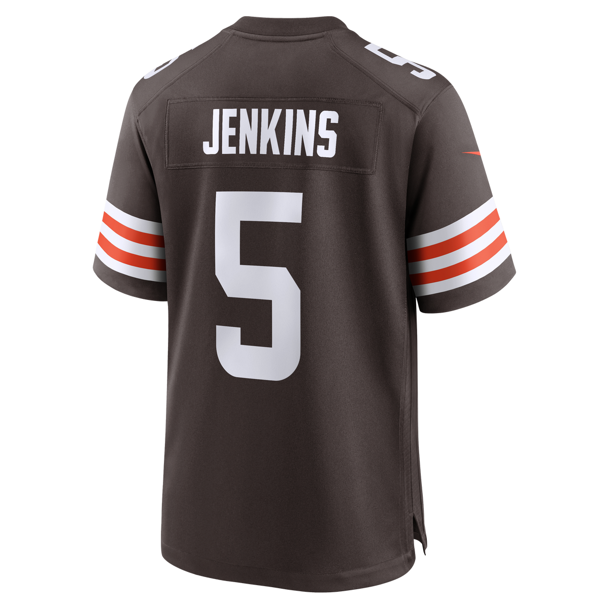 Men's Cleveland Browns Rayshawn Jenkins Nike  Brown Team Game Jersey