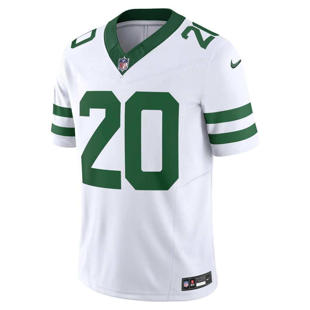 Men's New York Jets Breece Hall Nike Legacy Green Vapor F.U.S.E. Limited Jersey