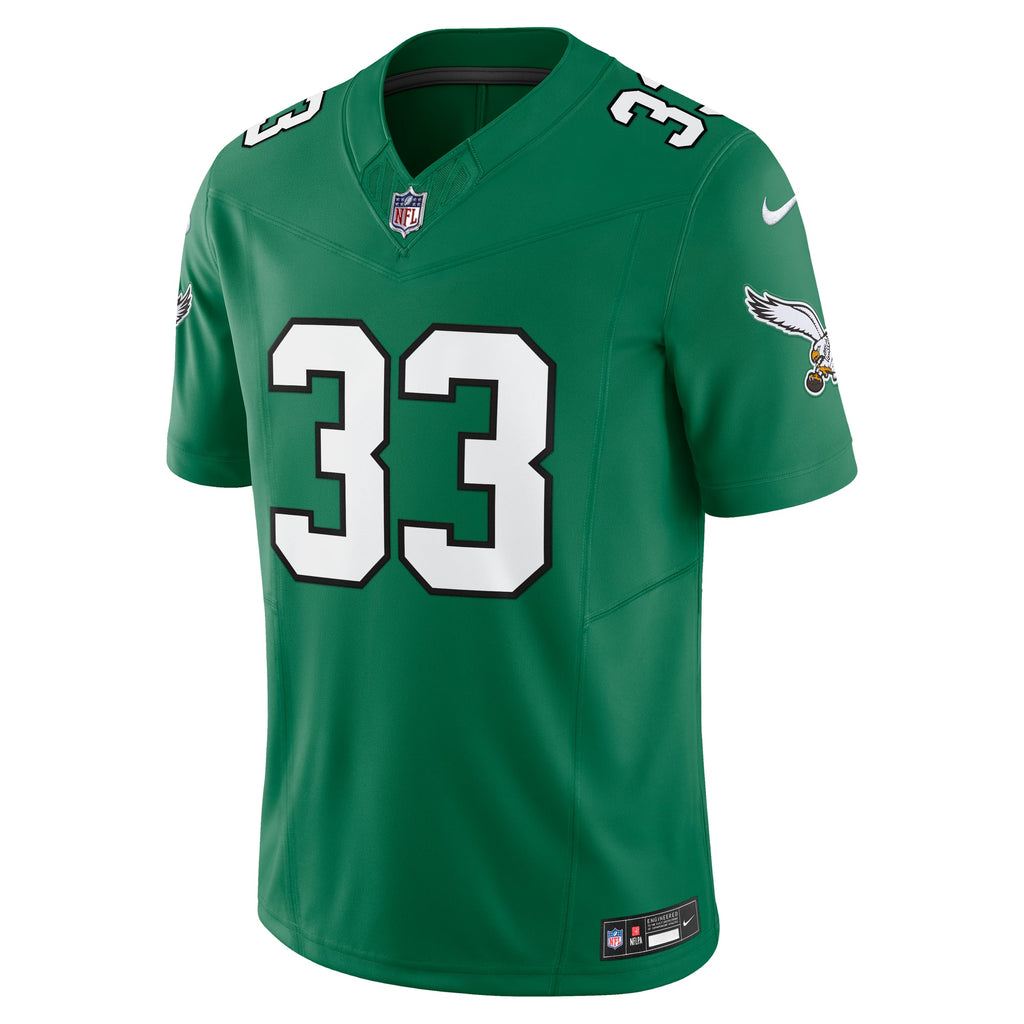 Men's Philadelphia Eagles Cooper DeJean Nike Midnight Green Team Vapor F.U.S.E. Limited Jersey