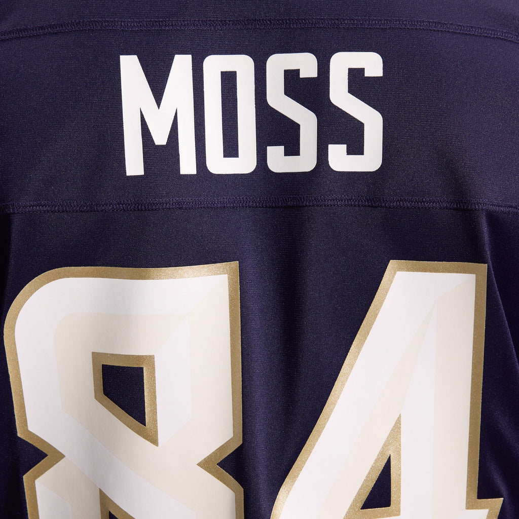Men's Minnesota Vikings Randy Moss Nike Purple 2026 Rivalries Collection Game Jersey
