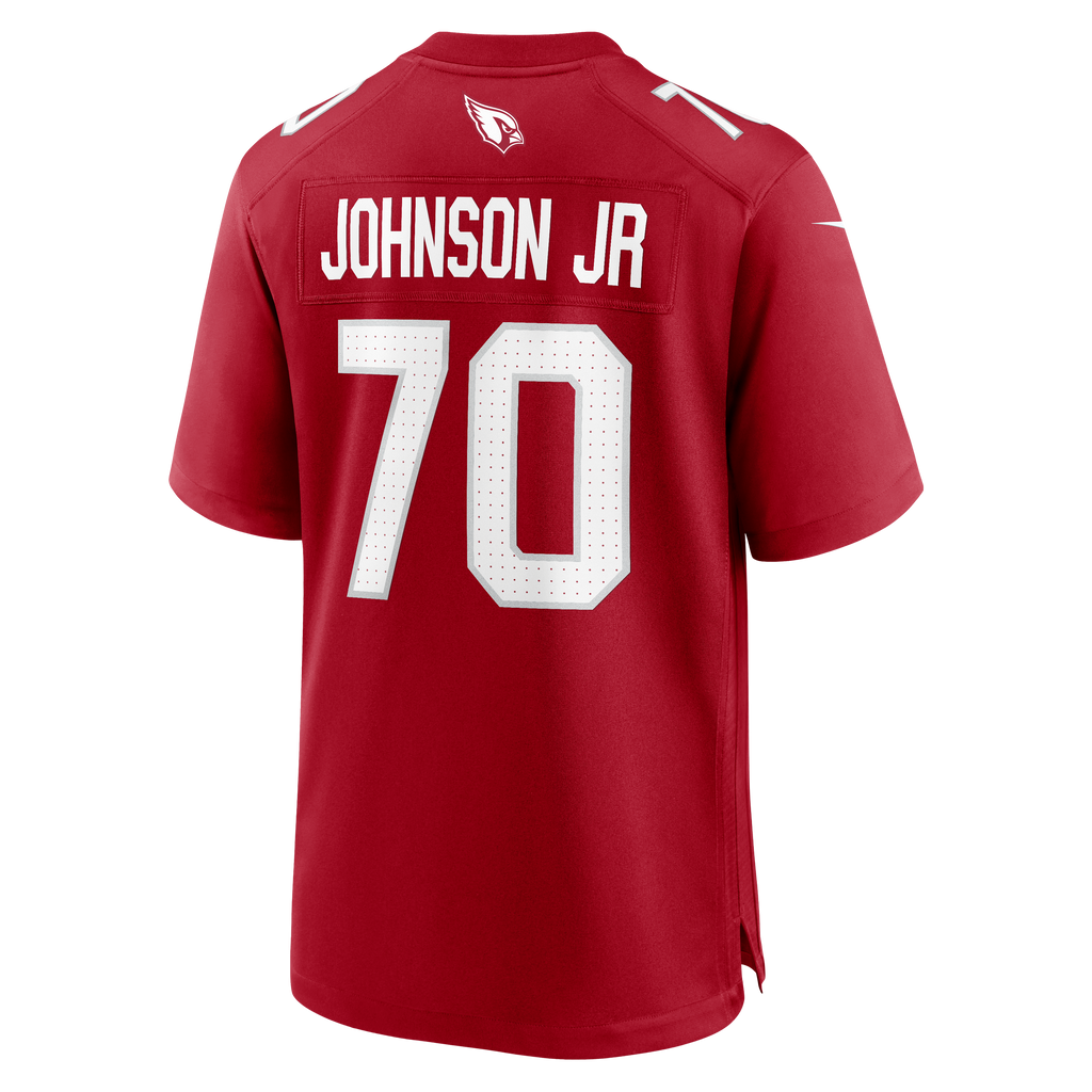 Men's Arizona Cardinals Paris Johnson Jr. Nike Cardinal  Game Jersey