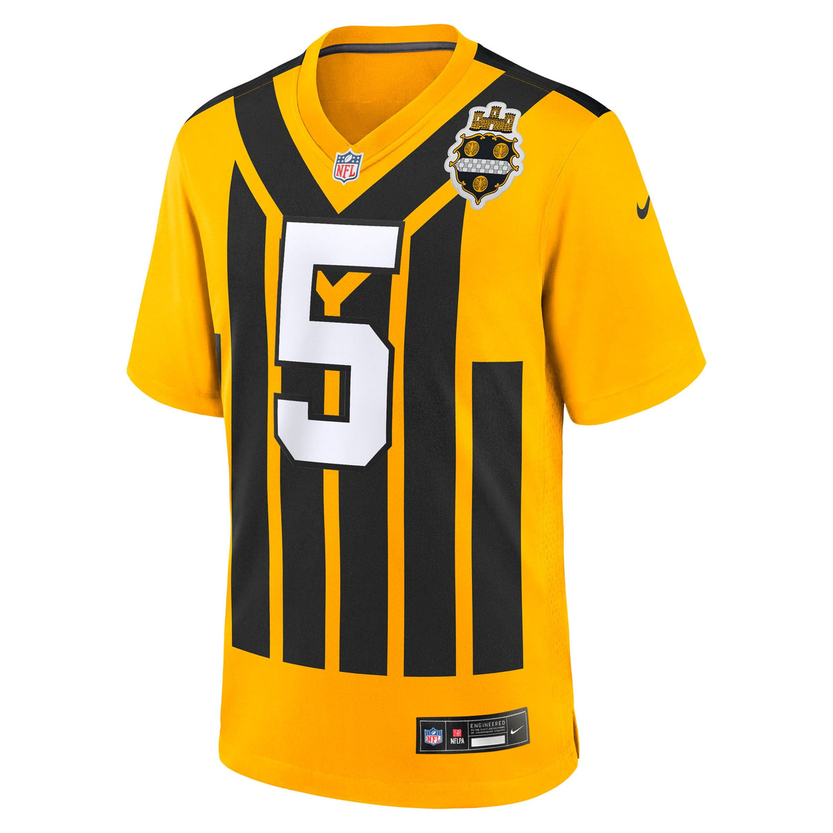 Men's Pittsburgh Steelers Jalen Ramsey Nike Gold Alternate 1933 Throwback Game Jersey