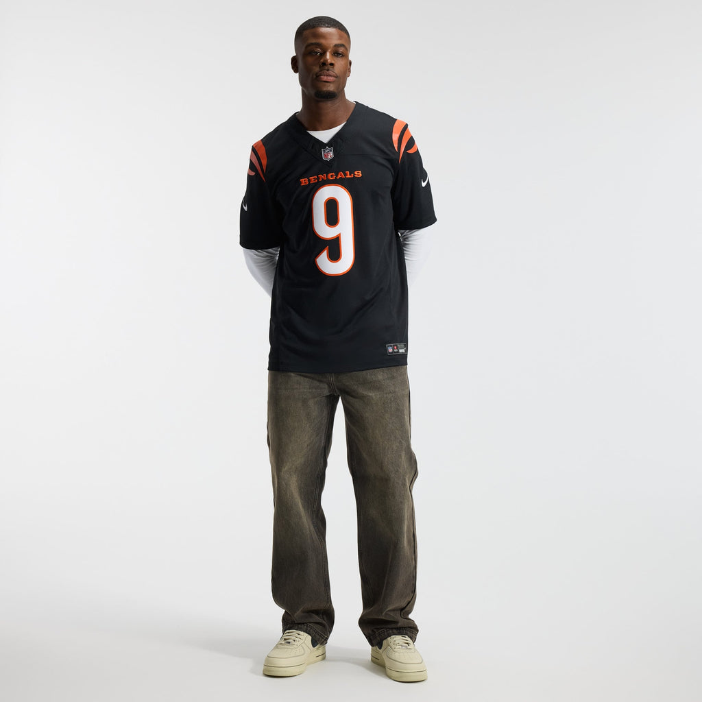 Men's Cincinnati Bengals Joe Burrow Nike Black Team Vapor F.U.S.E. Stitched Limited Jersey