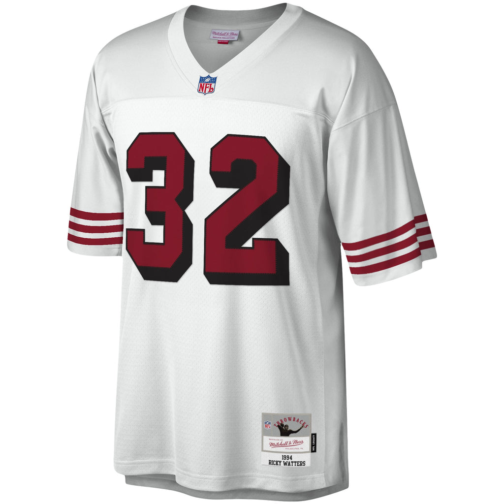 Men's San Francisco 49ers Ricky Watters Mitchell & Ness Scarlet Legacy Replica Jersey