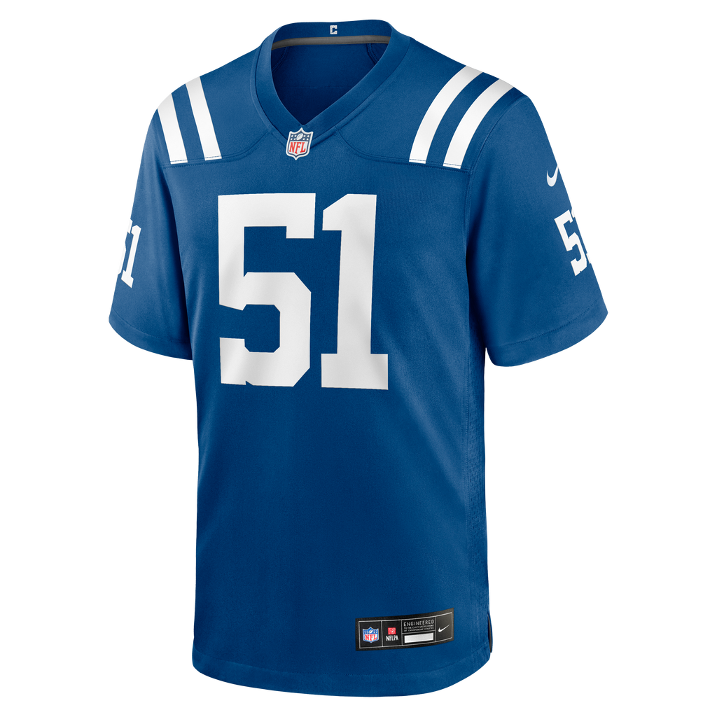 Men's Indianapolis Colts Nike Royal Game Jersey