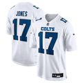 Men's Indianapolis Colts Daniel Jones Nike Tundra White Fashion Game Jersey