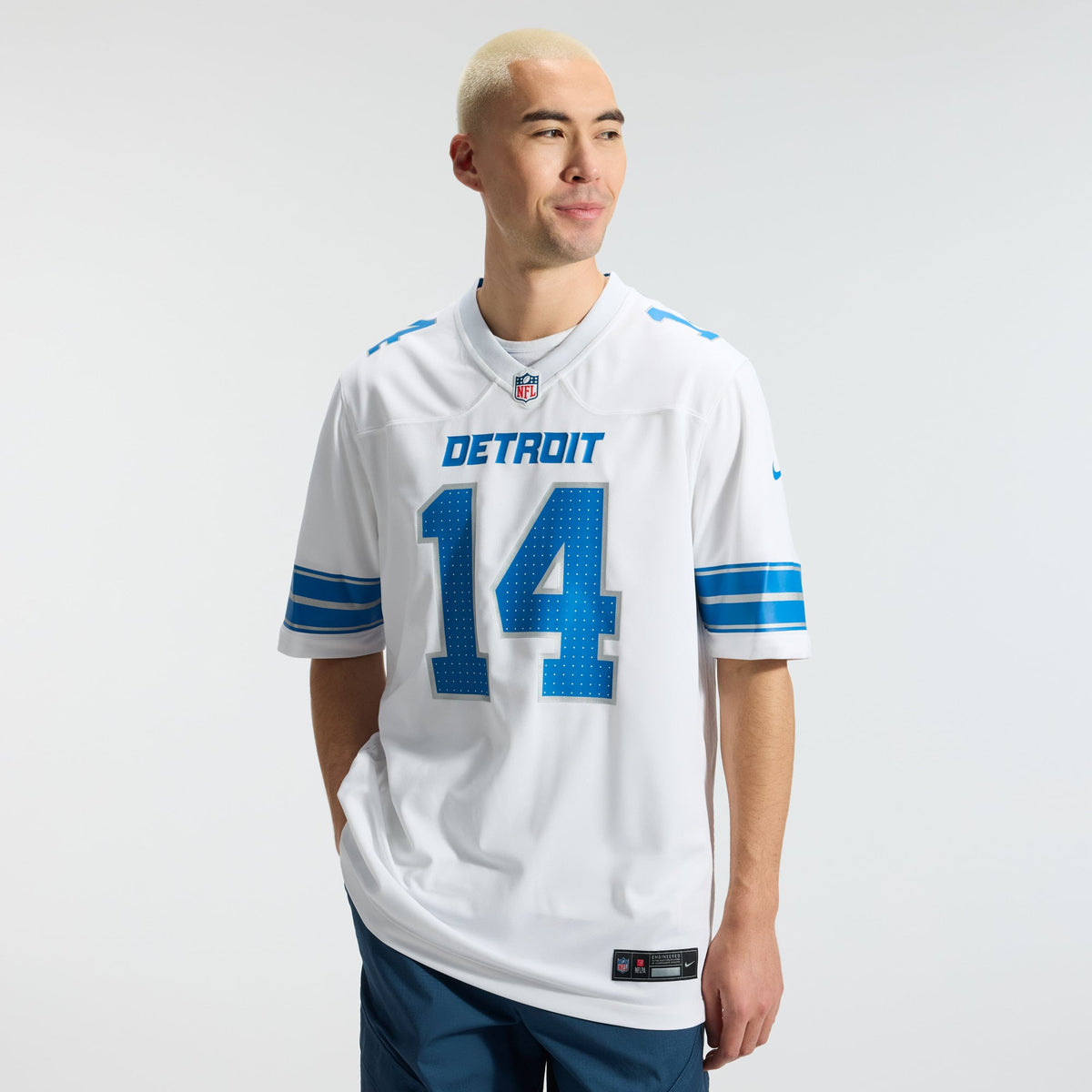 Men's Detroit Lions Amon-Ra St. Brown Nike Black 2nd Alternate Game Jersey