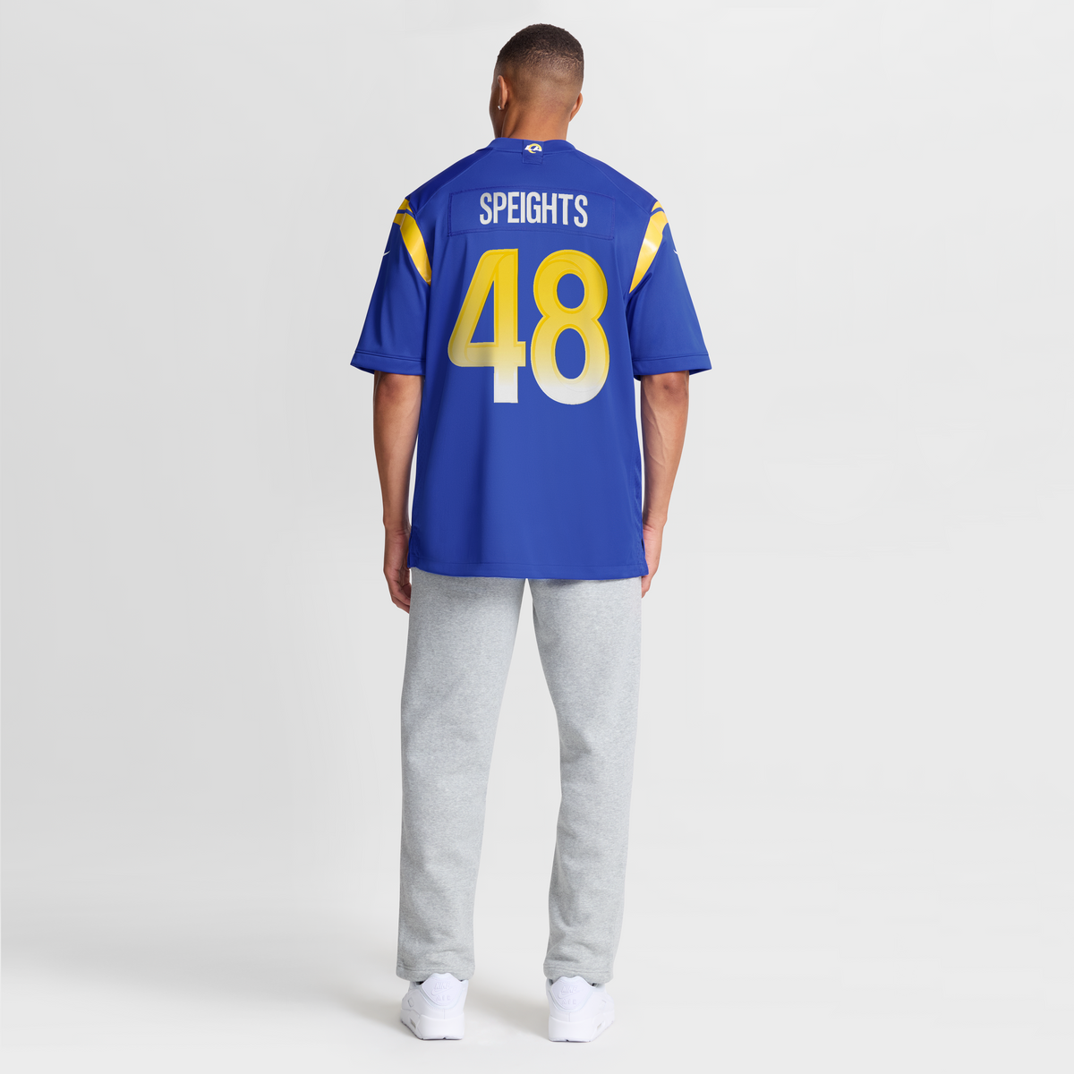 Men's Los Angeles Rams Omar Speights Nike  Royal Game Jersey