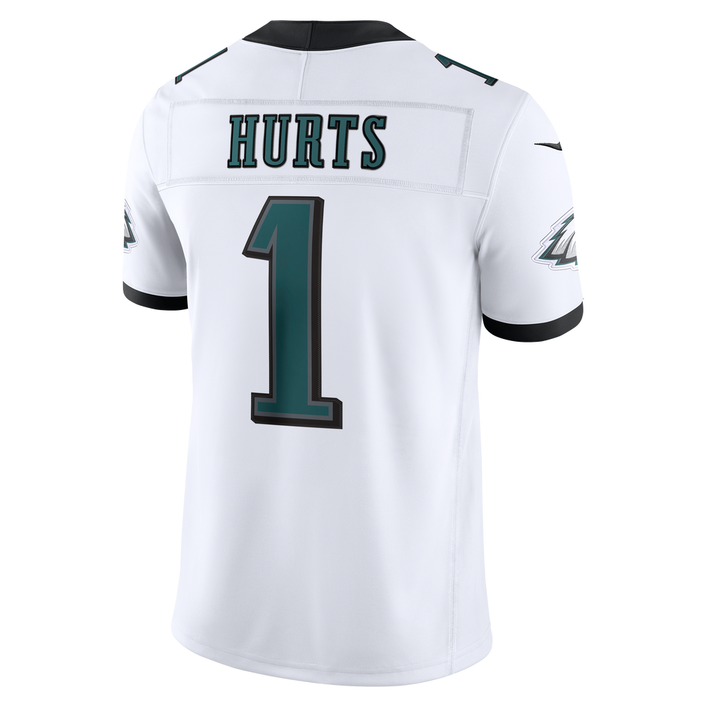 Men's Philadelphia Eagles Jalen Hurts Nike Midnight Green Team Vapor F.U.S.E. Stitched Limited Jersey