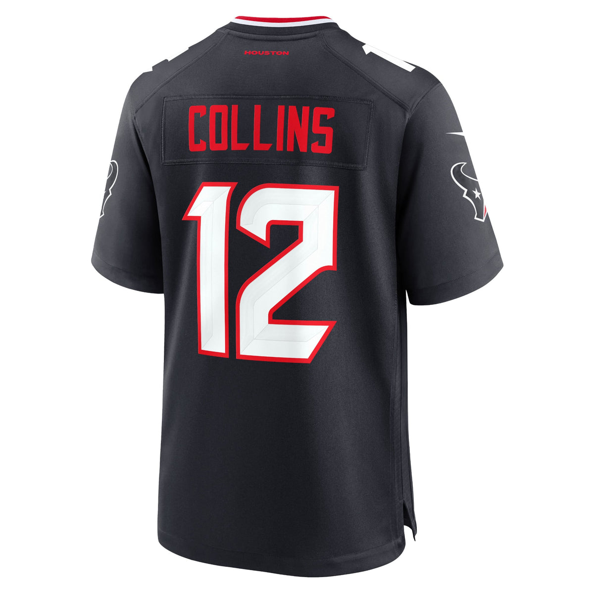 Men's Houston Texans Nico Collins Nike  White Game Jersey