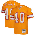 Men's Tampa Bay Buccaneers Mike Alstott Mitchell & Ness Orange Legacy Replica Jersey