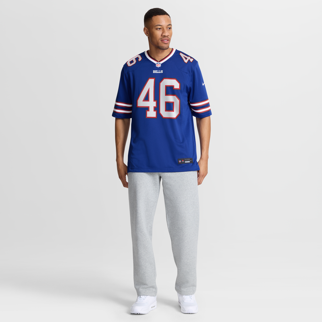 Men's Buffalo Bills DJ Miller Jr. Nike Royal Team Game Jersey
