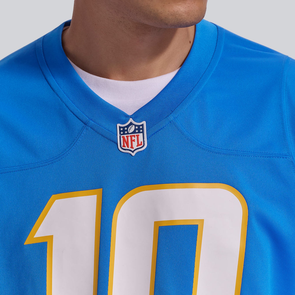 Men's Los Angeles Chargers Justin Herbert Nike Powder Blue Player Game Jersey