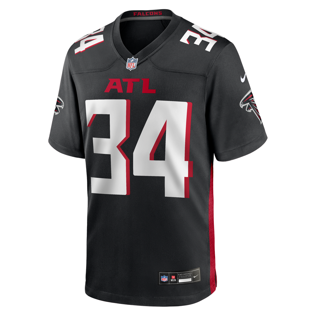 Men's Atlanta Falcons Ray Buchanan Nike Black Game Retired Player Jersey