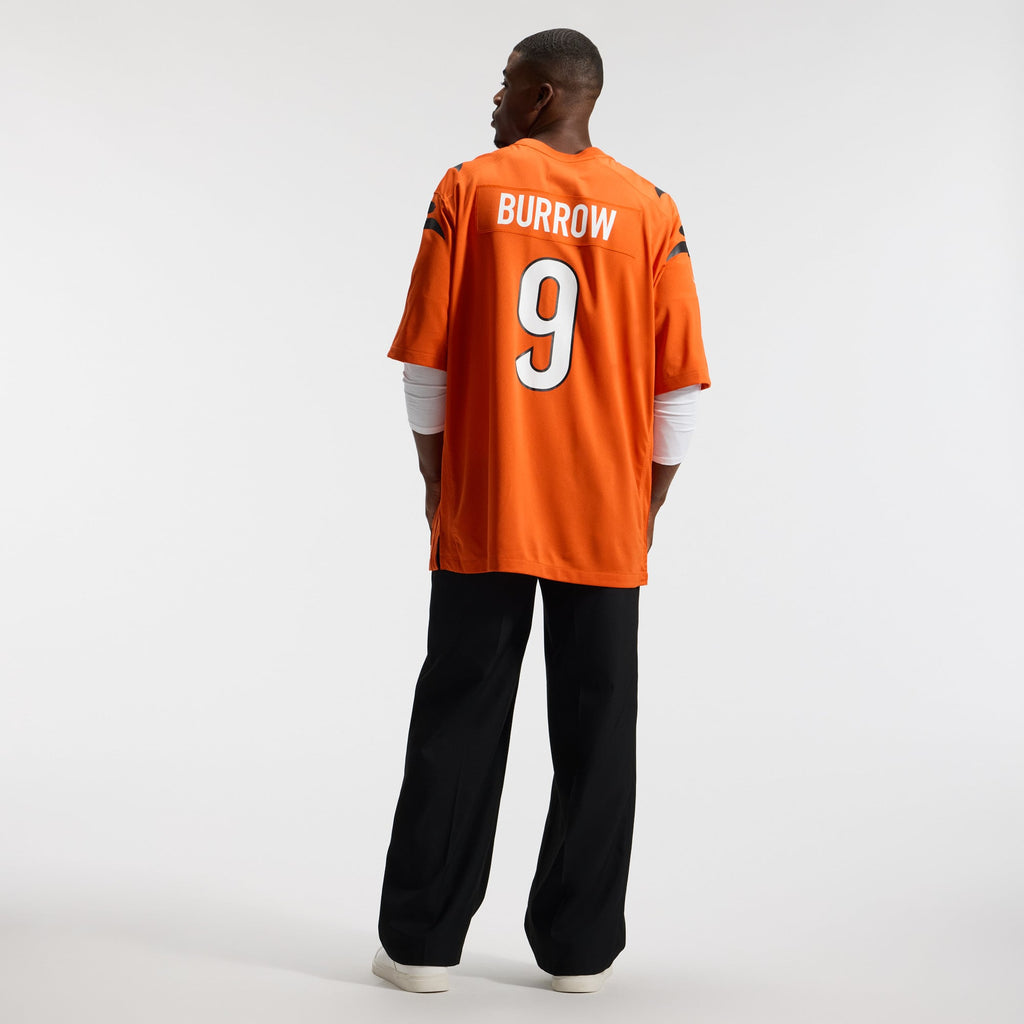 Men's Cincinnati Bengals Joe Burrow Nike White Game Jersey