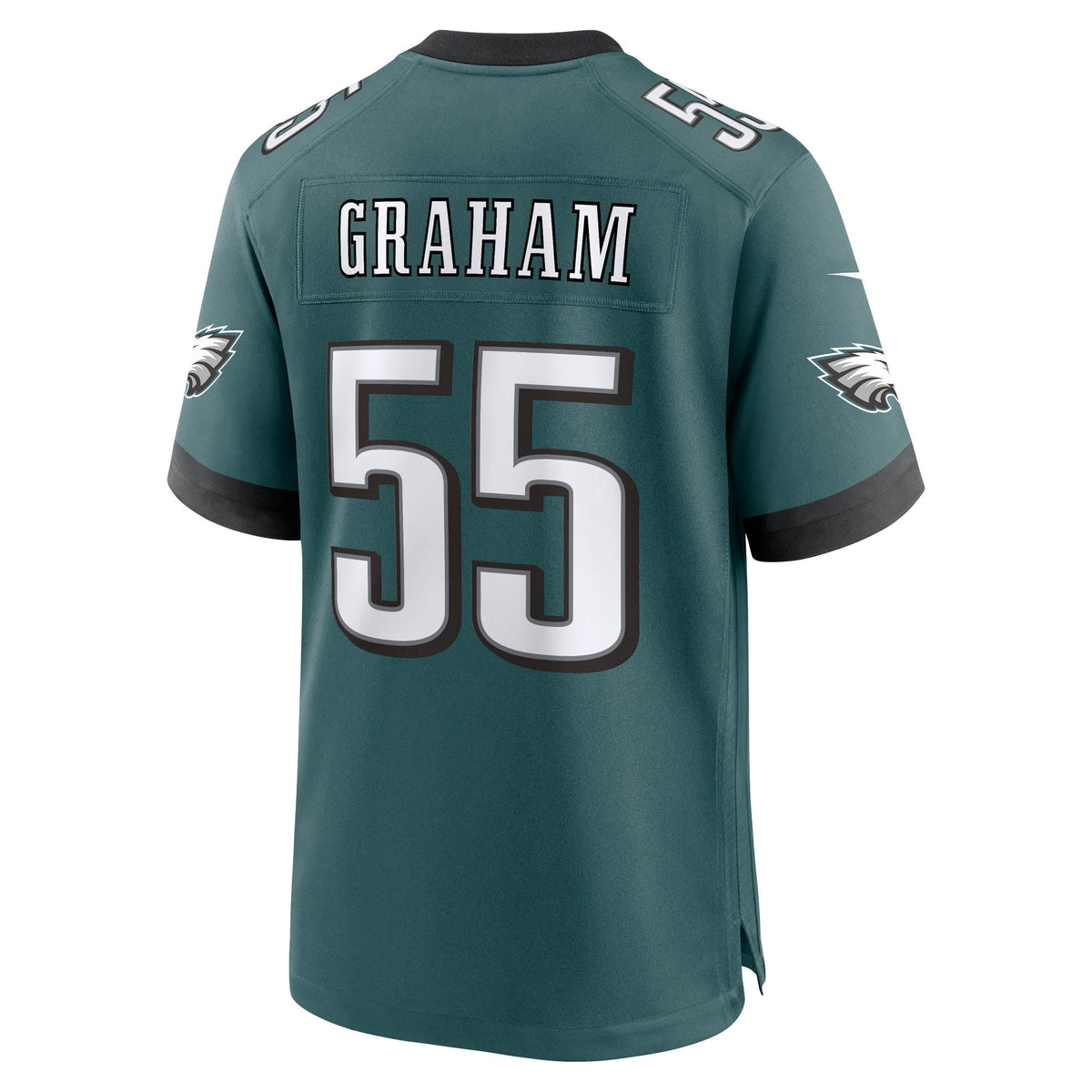 Men's Philadelphia Eagles Brandon Graham Nike  Midnight Green Team Game Jersey