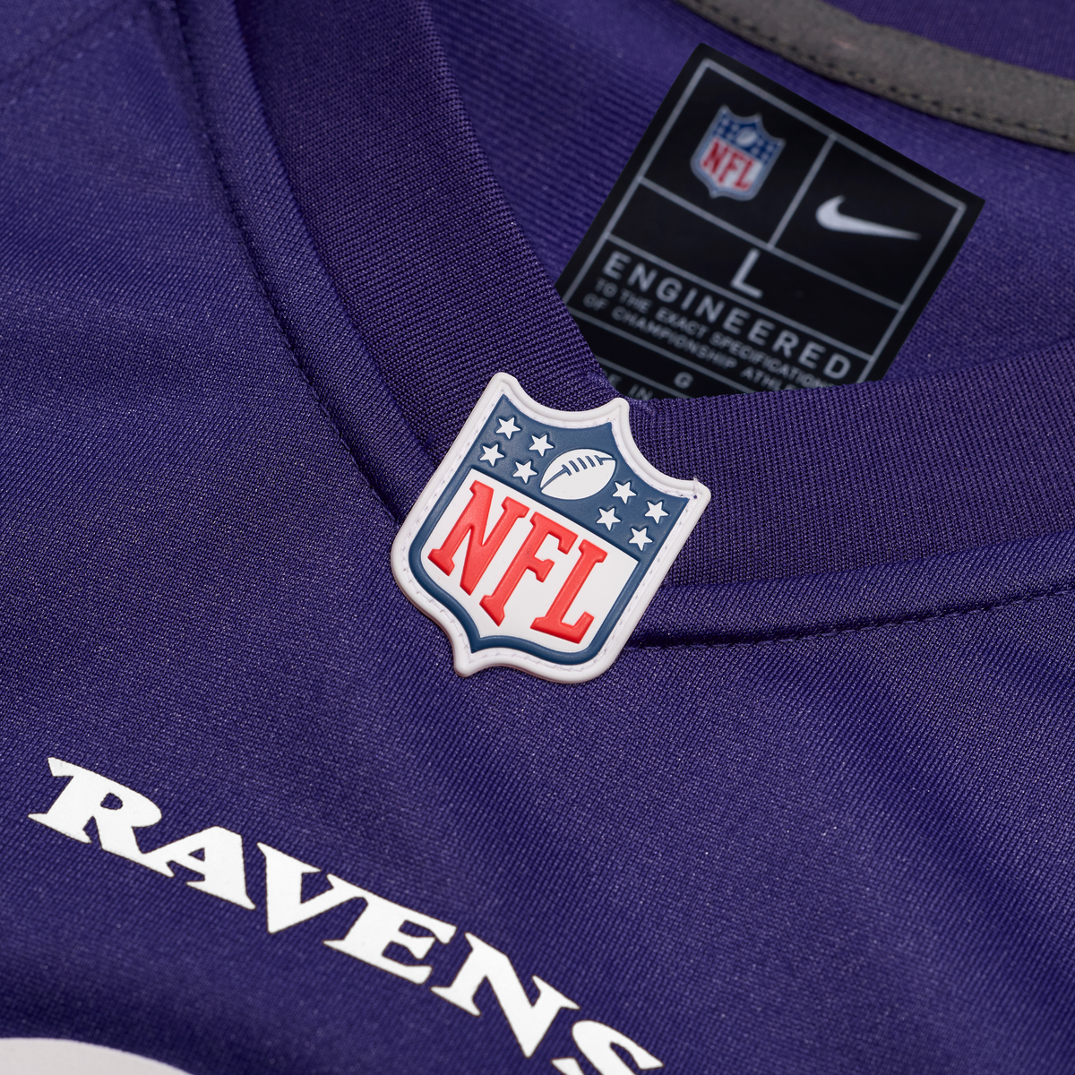 Men's Baltimore Ravens Lamar Jackson Nike Purple Game Jersey