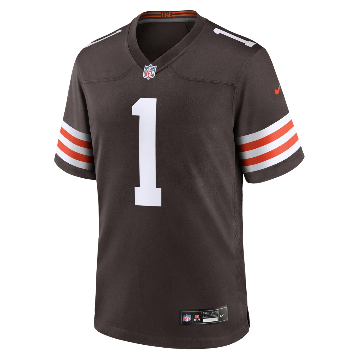 Men's Cleveland Browns KC Concepcion Jr. Nike Brown Team Game Jersey