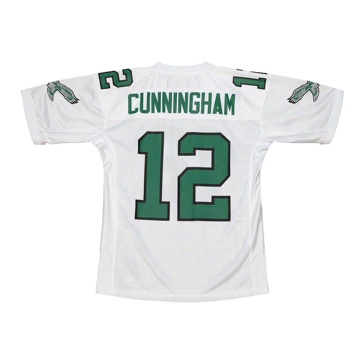 Men's Philadelphia Eagles 1992 Randall Cunningham Mitchell & Ness White Authentic Throwback Retired Player Jersey